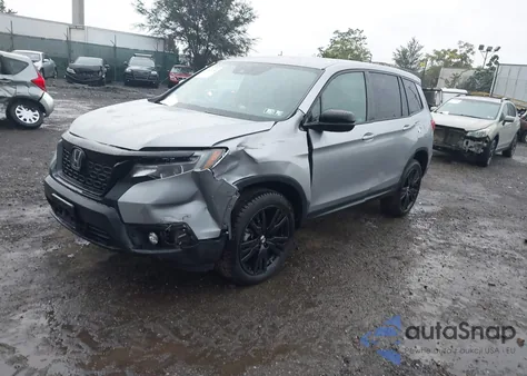2021 Honda Passport Awd Sport from USA, damaged, VIN 5FNYF8H27MB002907